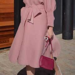 Wool handmade Daniela Barb dress