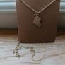 Women's Map of Ireland Necklace Jewellery Image 5