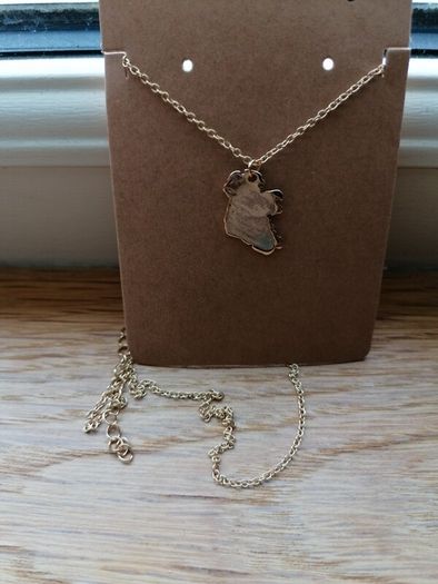 Women's Map of Ireland Necklace Jewellery