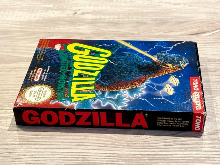 Godzilla for Nintendo NES - Boxed