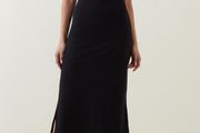 Sweaty Betty Emily Strappy Back Black Midi Dress XL EU44