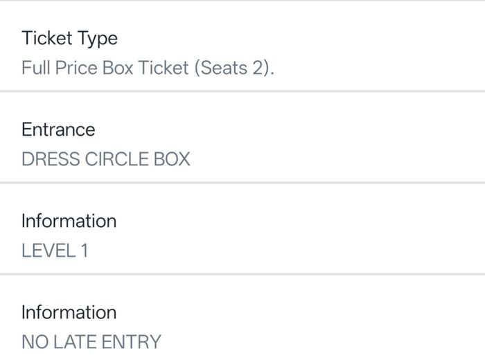 Two Tickets to Dracula Gaiety Theatre
