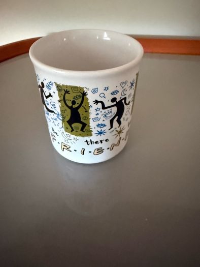 Vintage 1990s Friends TV show mug. Made in England