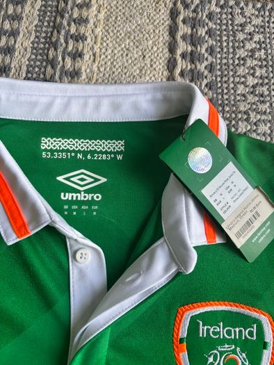 Official Umbro Republic of Ireland Home Jersey 2022