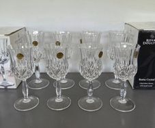 Royal Doulton  Crystal Glasses