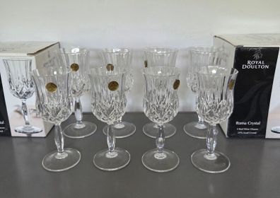Royal Doulton  Crystal Glasses
