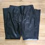 Vintage 1990's Siena Studio Genuine Leather Black Trousers Image 7