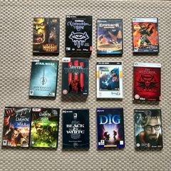 PC Games Collection: Neverwinter Nights, Warcraft III, Alice, Blade of Darkness, 38 Games