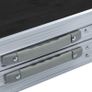 Foldable Camping Table Grey Aluminium 240x60 cm Image 8