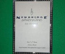 Silverplated Photo Frame 7" by 5" (Newbridge)