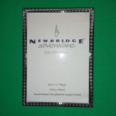 Silverplated Photo Frame 7" by 5" (Newbridge)