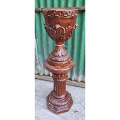 Concrete Planter on Plinth KAS724