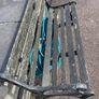 Cast Iron 2 Seater Garden - Patio Bench - Can Deliver Image 2