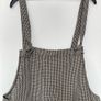 Pitagora limited edition houndstooth unisex dungarees. Image 2