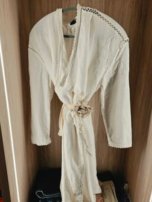 Zara linen coat