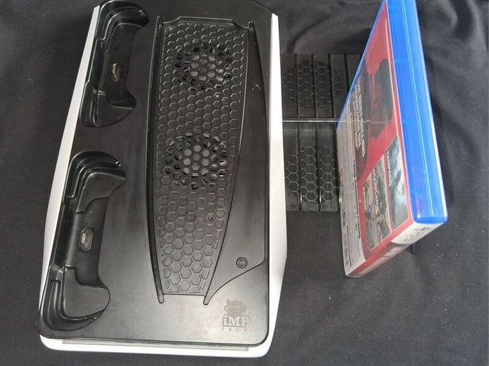 IMP DLX Cool & Charge Multi-Function Console Stand & Games Station & Instruction Manuel - PS5 - RRP - 53.06