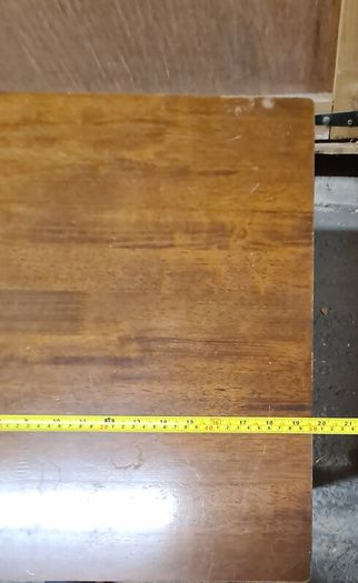 Pair of Wooden Square Side / Bedside Tables