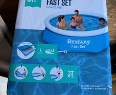 BestWay Fast Set Inflatable Pool 8x24
