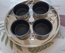 pot insert to poach eggs