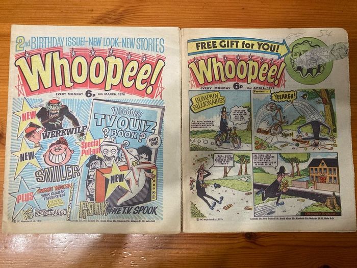 Comics: 'Whoopee!' comics 1976 (12 numbers)