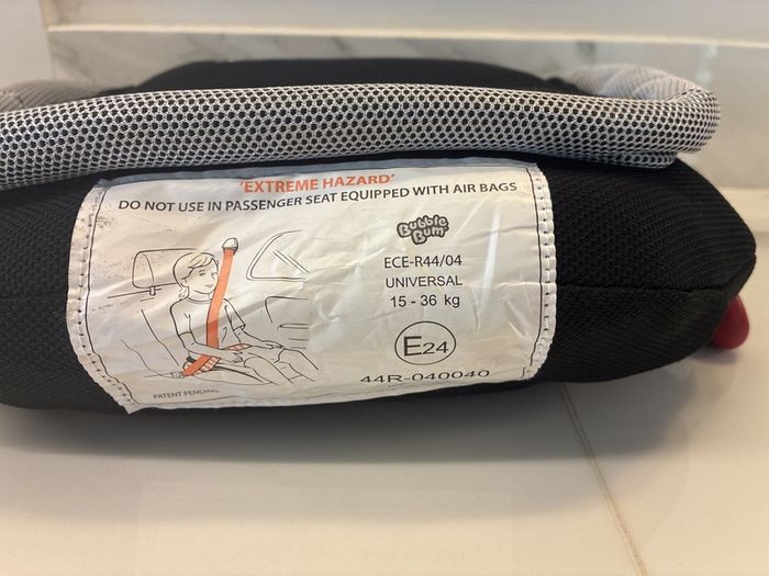 Bubble Bum Booster Seat