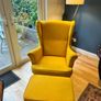Strandmon Ikea armchair and footstool Image 2
