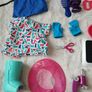 Our Generation dolls clothes doctor vet outfit dresses and accessories inc battery operated dog etc Image 2