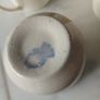 set of 19 French espresso cups Badonviller France Image 5