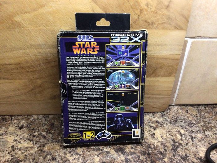 Sega mega drive 32x - Star Wars  arcade - hard to find
