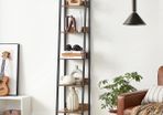 New 5 Tier Narrow Ladder Shelf - FREE P&P