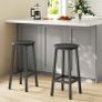 Set of 2 Industrial Bar Stools Image 2