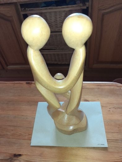 Wooden carving