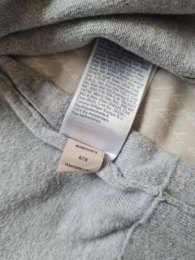 Tommy hilfiger Vivie crew neck jumper Size xs grey ptp 23" in excellent condition