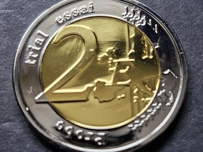 Monaco 2007 "Grace Kelly" Trial Probe 2 Euro Token