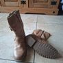 Leather boots from Next, distressed look, size 11 Jr. Image 5