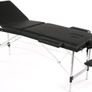 Portable Massage Table Bed,Salon Therapy Tattoo Couch [ Black] Image 4