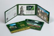 2005 Ireland Central Bank Uncirculated Coin Set Heywood Gardens, Co. Laois. Ideal Birthday Gift.