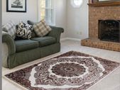 Classic Beige Brown Oriental Style Living Room Rug 160x230 cm  Soft Polyester C