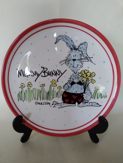 EMERSON Signature Collection 4 Bunny Family plates