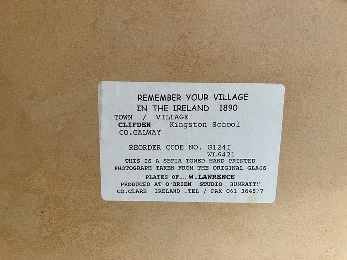 The Lawrence Collection Framed Photos of Clifden