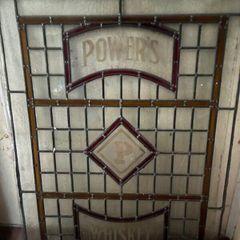 Power's Whiskey Stained Glass Window