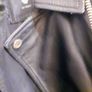 Brand New. Black Ladies Leather Jacket with zip & stud detail Image 8
