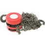 Heavy Duty 1 Tonne 1000Kg Chain Hoist Load Lifting Block Tackle Engine Winch Pulley Tool Image 3