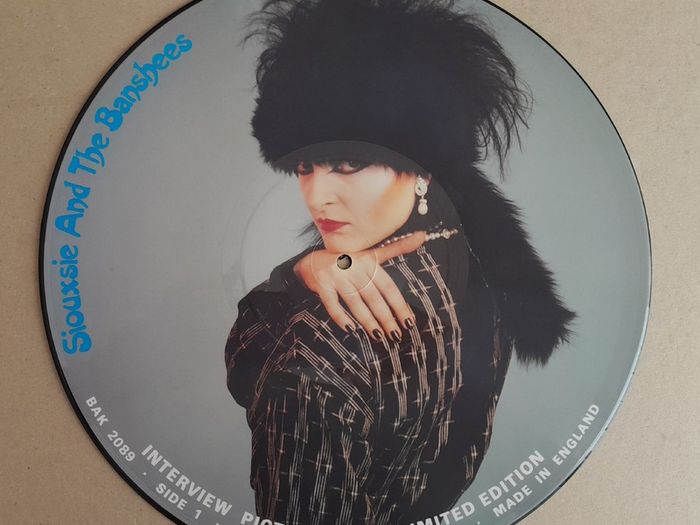 Siouxsie and the Banshees interview picture disc
