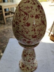 Creme by Regency egg and stand