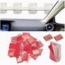 50pcs transparent cable clips for home decoration, car, office Image 9