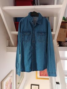 girls denim shirt