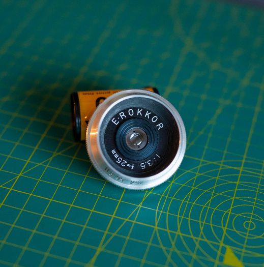 Minolta E.Rokkor 25mm f/3.5 Vintage Enlarger Lens