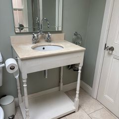 Granite bathroom sink