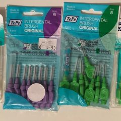 4 packs of interdental brushes